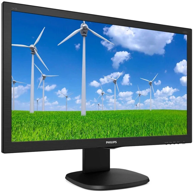 Монитор Philips 243S5LJMB (00/01) (23.6 ", TN, Full HD 1920x1080 (16:9), 60 Гц)