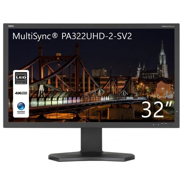 Монитор NEC PA322UHD-2 SV2 (31.5 ", IPS, 4K UHD 3840x2160 (16:9), 60 Гц)