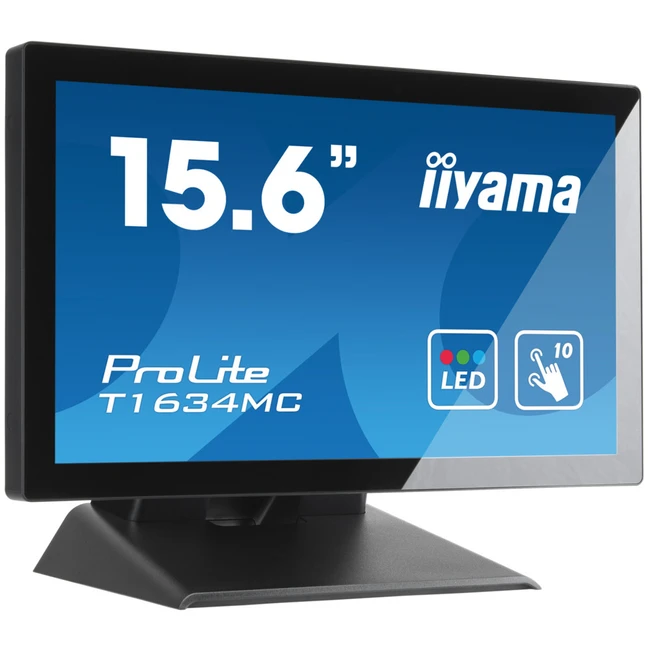 Монитор IIYAMA T1634MC-B5X 15.6 ", TN, HD 1366x768 (16:9), 60 Гц