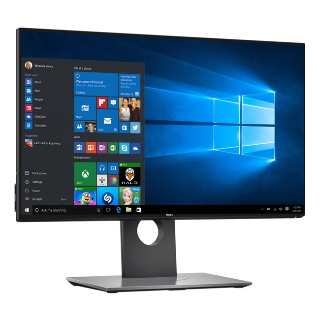 Монитор Dell U2417H 210-AHJKz 24 ", IPS, Full HD 1920x1080 (16:9), 60 Гц