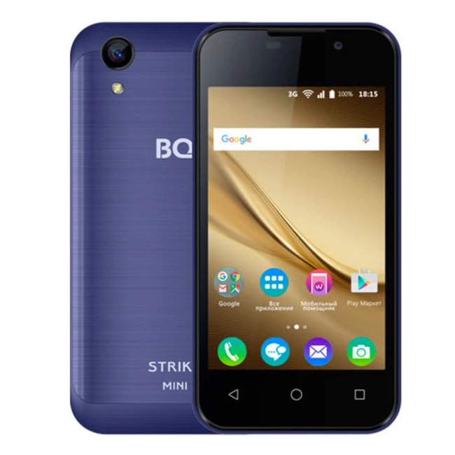 Смартфон BQ 4072 Strike Mini Темно Синий Шлифованный BQ-4072 Strike Mini Тем-С