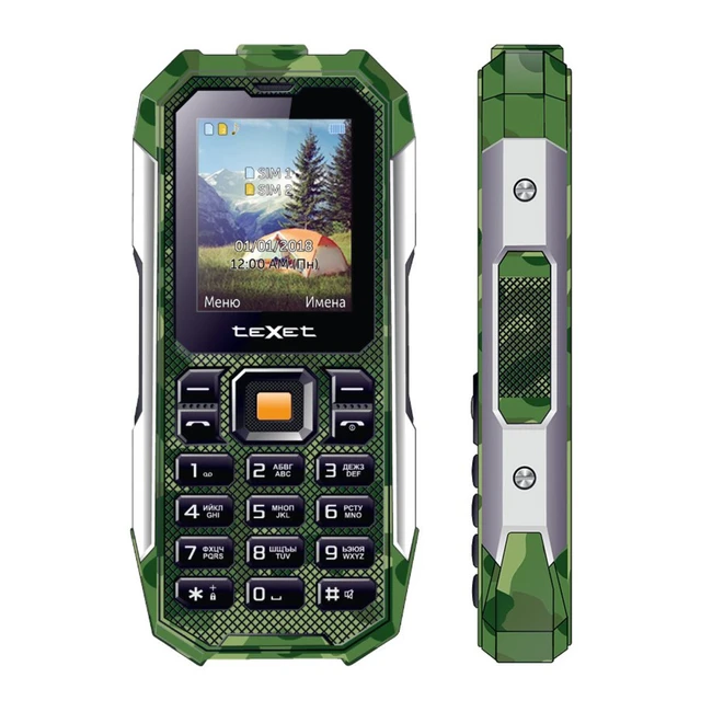 Мобильный телефон TeXet TM-518R TM-518R Green