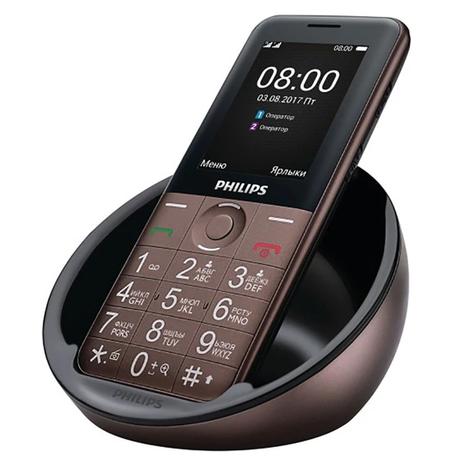 Мобильный телефон Philips E331 E331 Brown