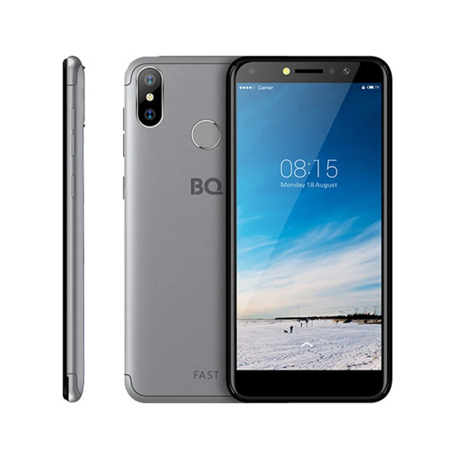 Смартфон BQ 5515L Fast Titan Gray BQ-5515L  Титановый-серый