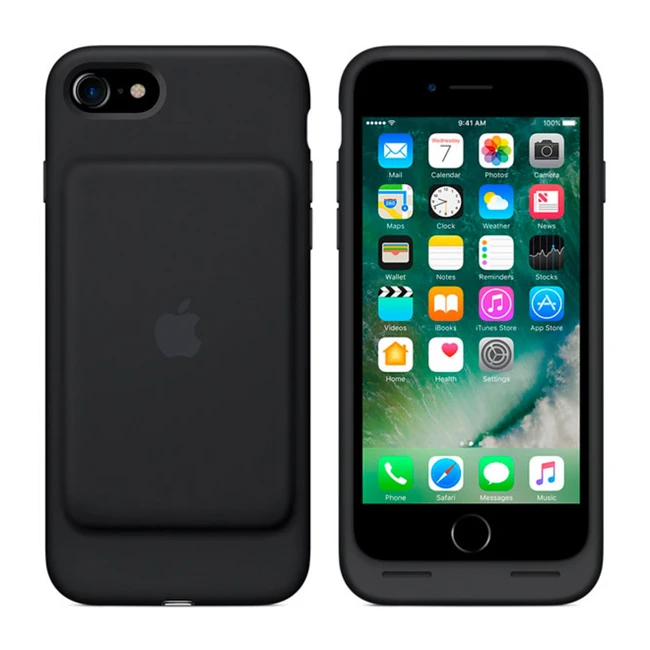 Аксессуары для смартфона Apple чехол-аккумулятор для iPhone 7, Smart Battery Case Black MN002ZM/A