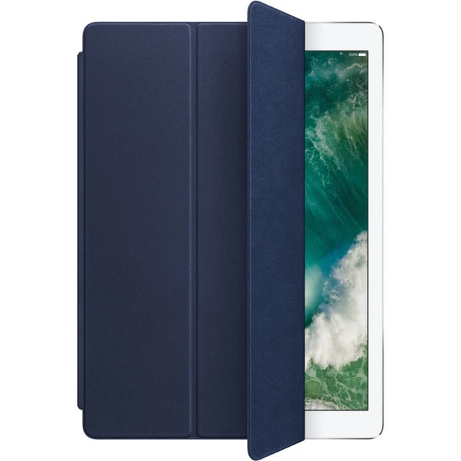 Аксессуары для смартфона Apple Leather Smart Cover for 12.9 iPad Pro Midnight Blue MPV22ZM/A