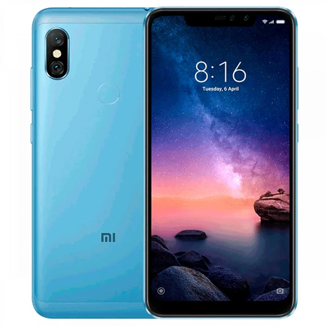 Смартфон Xiaomi Redmi Note 6 Pro 64 Gb Blue REDMIN6PROBU64GB