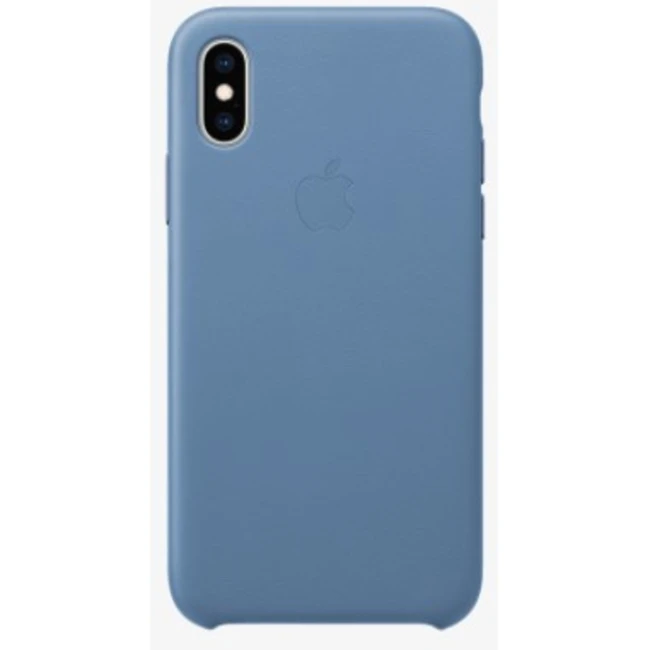 Аксессуары для смартфона Apple iPhone XS Leather Case - Cornflower MVFP2ZM/A