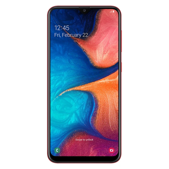Смартфон Samsung Galaxy A20 (2019) - Red SM-A205FZRVSER