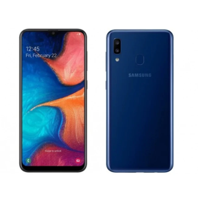 Смартфон Samsung Galaxy A20 Blue SM-A205FZBVSKZ