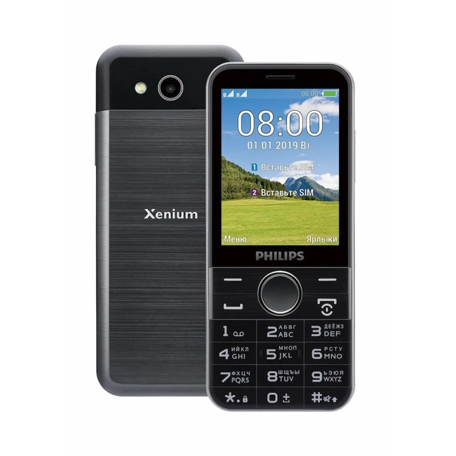 Мобильный телефон Philips Xenium E580 Black