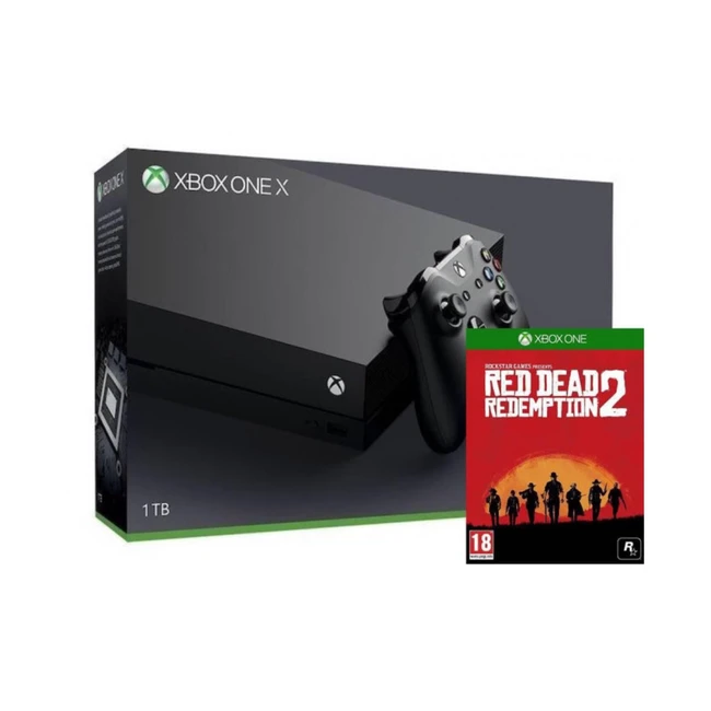 Аксессуары для смартфона Microsoft Xbox One X 1Tb - White + Red Dead Redemption 2 4600974032647