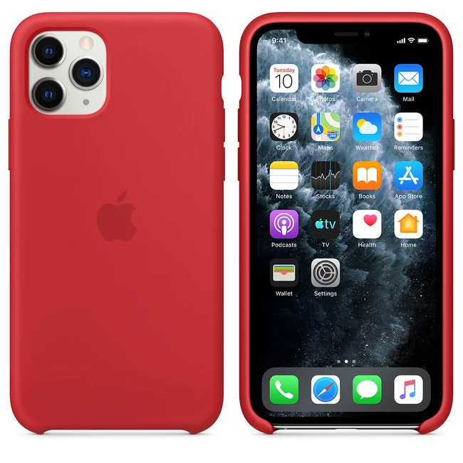 Аксессуары для смартфона Apple iPhone 11 Pro Silicone Case (PRODUCT)RED MWYH2ZM/A