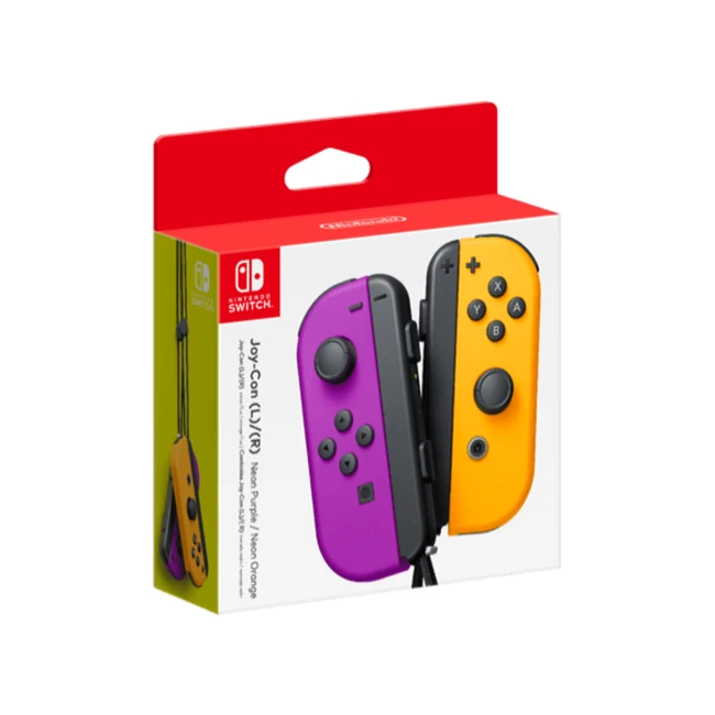 Аксессуары для смартфона Nintendo Joy-Con Neon Purple/Neon Orange 045496431310