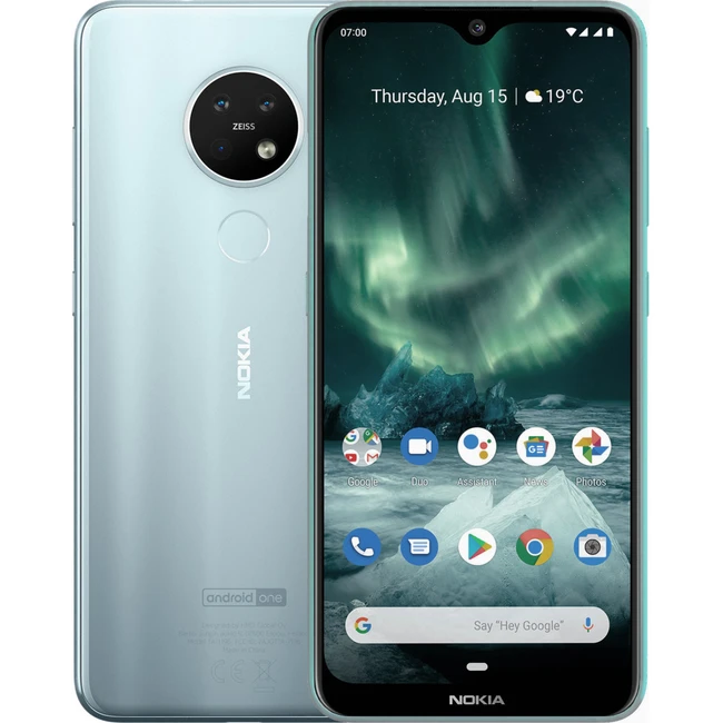 Смартфон Nokia 7.2 Dual Sim 64GB Ice 6830AA002714