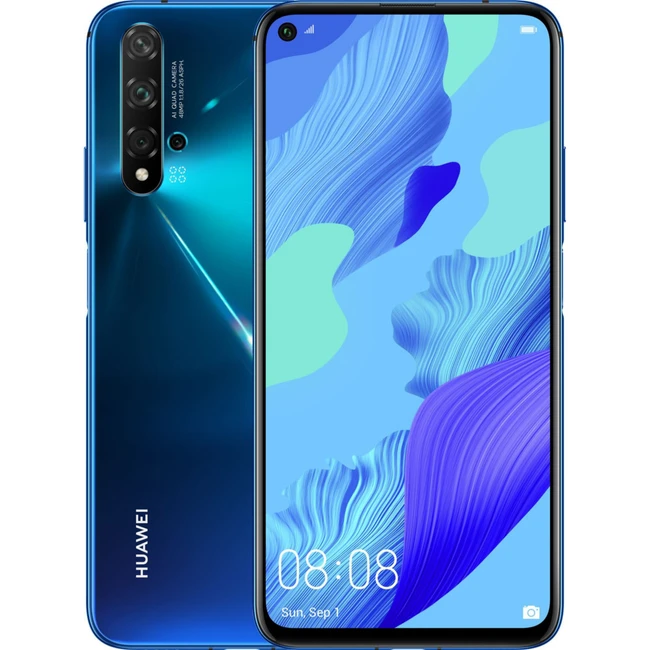 Смартфон Huawei nova 5T 128GB Crush Blue 51094TAP