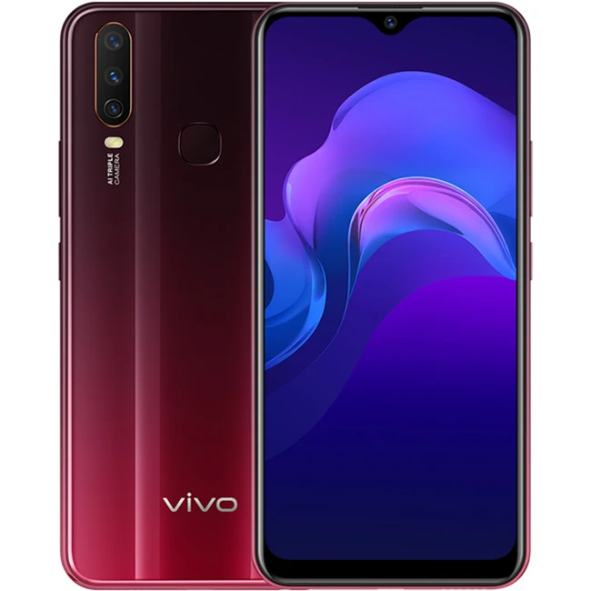 Смартфон Vivo Y12 64 GB Burgundy Red Y12_Burgundy Red_Vivo 1904