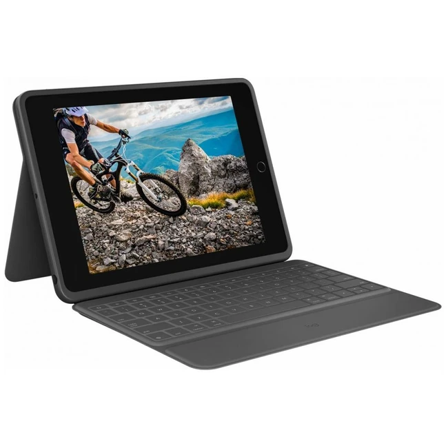 Аксессуары для смартфона Logitech Keyboard Rugged Folio for IPad 7 GRAPHITE 920-009619