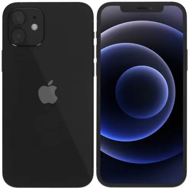 Смартфон Apple iPhone 12 64GB Black, MGJ53RM/A (64 Гб, 4 Гб)