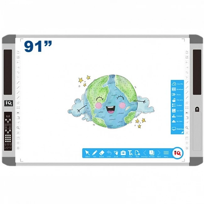 Интерактивная доска IQBoard IR AIO 91" IQboard 1-GR091DB