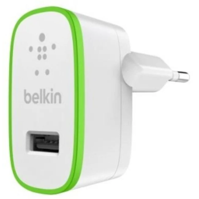 Belkin Сетевое ЗУ USB HomeCharger (USB 2.4Amp), Белый 953433 (25)