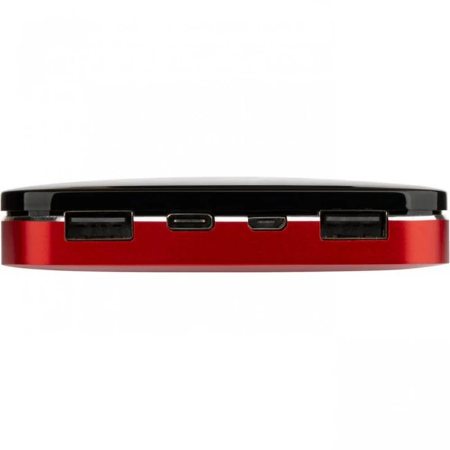 Внешний аккумулятор (Power Bank) Accesstyle Power Bank Carmine 8000 мАч 230191 (8000 мАч, Черный-Красный)