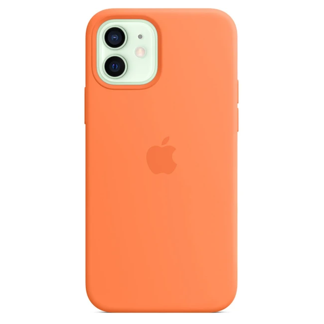 Аксессуары для смартфона Apple iPhone 12 mini Silicone Case with MagSafe - Kumquat MHKN3ZM/A