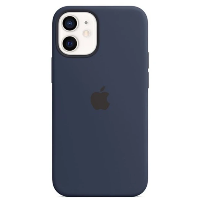 Аксессуары для смартфона Apple iPhone 12 mini Silicone Case with MagSafe - Deep Navy MHKU3ZM/A