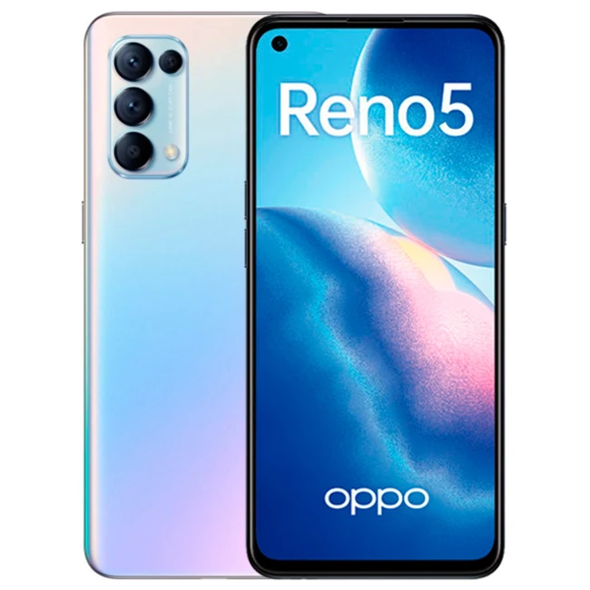 Смартфон Oppo Reno 5 Fantasy Silver (CPH2159)