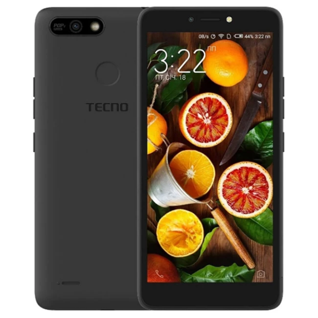 Смартфон TECNO POP 2F 1/16 Midnight Black B1F-BLACK