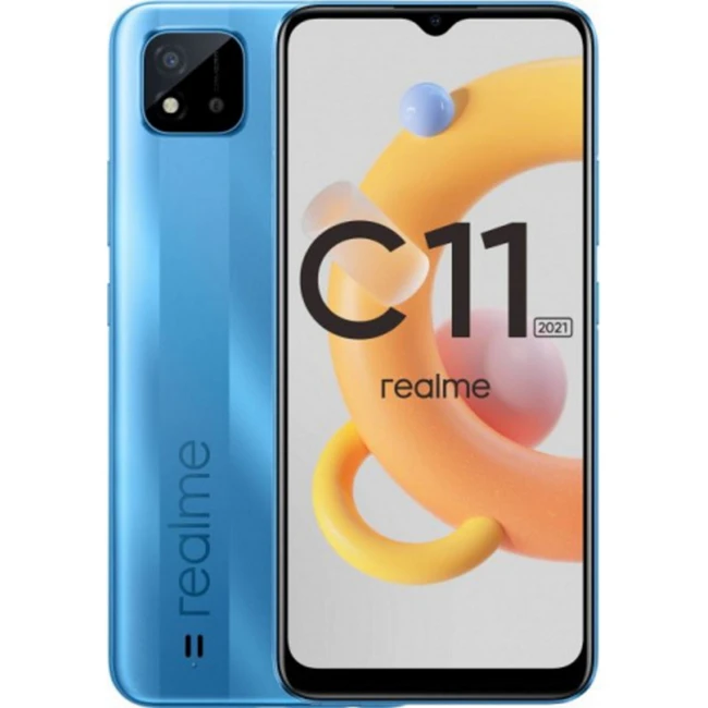 Смартфон REALME C11 2+32GB blue RMX 3231blue