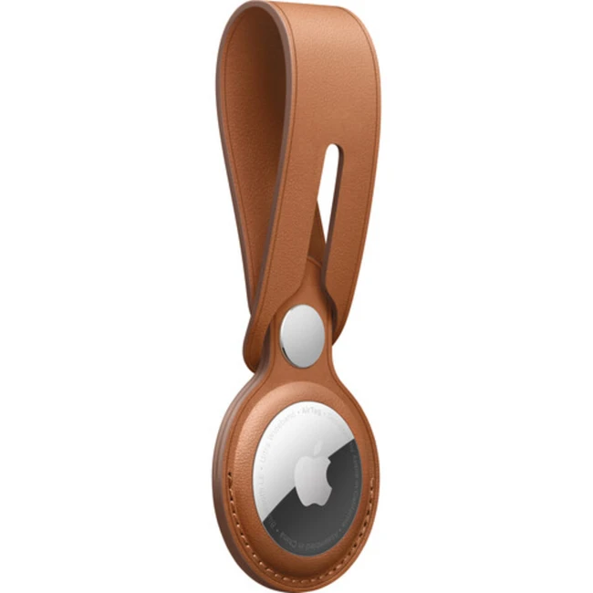 Аксессуары для смартфона Apple AirTag Leather Loop - Saddle Brown MX4A2ZM/A