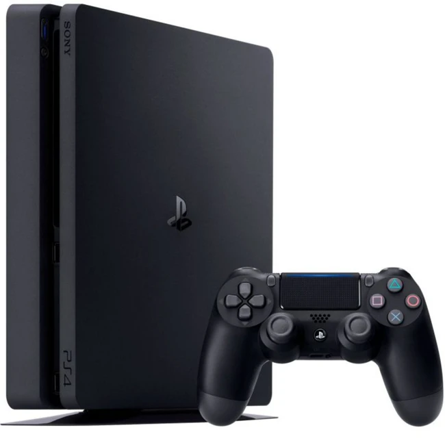 Игровая приставка Sony Play Station 4 Slim 1TB  Black CUH-2208B/GTS/HZD CE/R&C/PS+3M