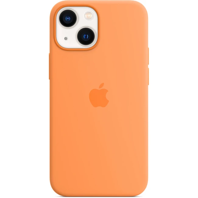 Аксессуары для смартфона Apple Чехол iPhone 13 mini Silicone Case with MagSafe - Marigold MM1U3ZM/A