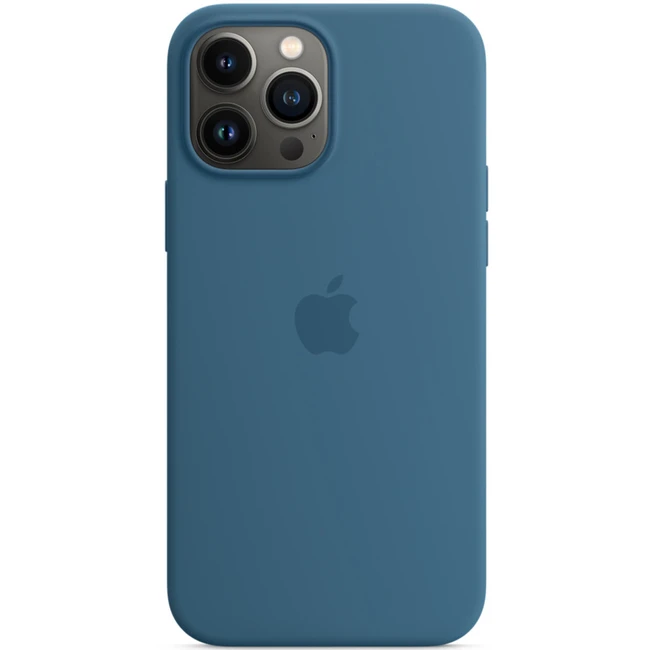 Аксессуары для смартфона Apple Чехол iPhone 13 Pro Max Silicone Case with MagSafe – Blue Jay MM2Q3ZM/A
