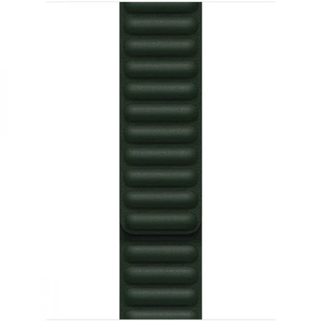 Аксессуары для смартфона Apple Ремешок 45mm Sequoia Green Leather Link - S/M ML7Y3ZM/A
