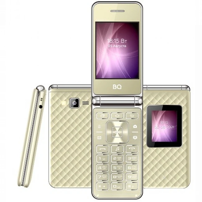 Мобильный телефон BQ 2841 Fantasy Duo Gold BQ-2841 Fantasy Duo Gold