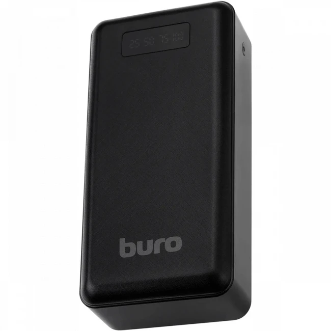 Внешний аккумулятор (Power Bank) Buro BPF30D BPF30D22PBK (30000 мАч, Черный)