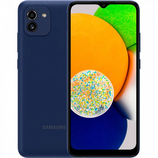 Смартфон Samsung Galaxy A03 3/32GB Blue SM-A035FZBDSKZ