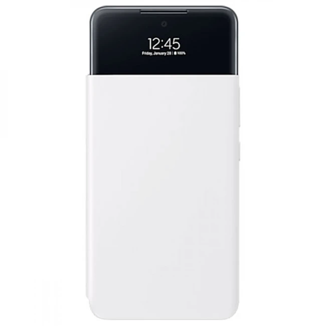 Аксессуары для смартфона Samsung Чехол для Samsung Galaxy A53 Smart S View Wallet Cover EF-EA536PWEGRU