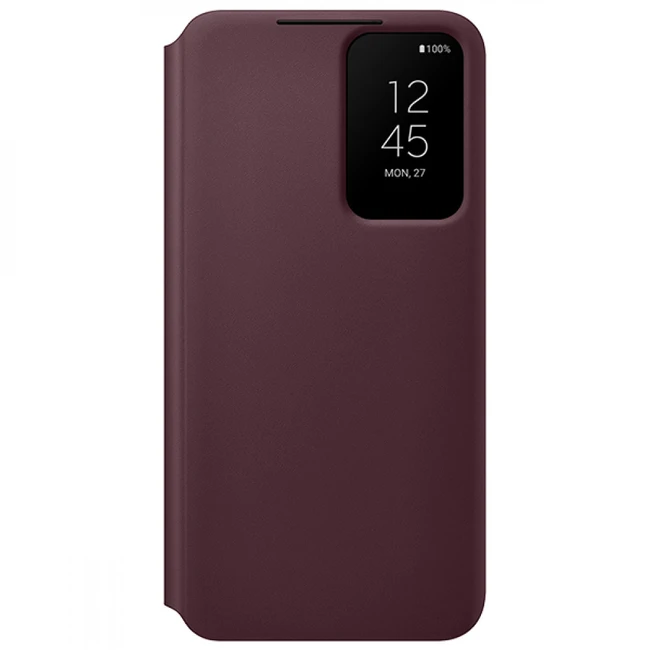 Аксессуары для смартфона Samsung Чехол для Galaxy S22 Smart Clear View Cover EF-ZS901CEEGRU