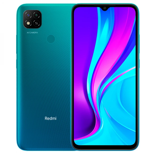 Смартфон Xiaomi Redmi 9C Aurora Green M2006C3MG-64-GREEN (64 Гб, 3 Гб)