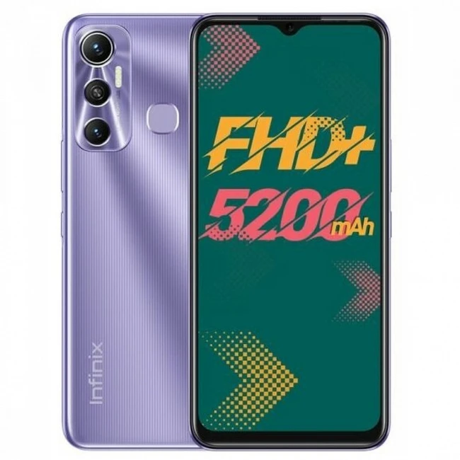 Смартфон Infinix HOT 11 4+64GB purple x662purple (64 Гб, 4 Гб)