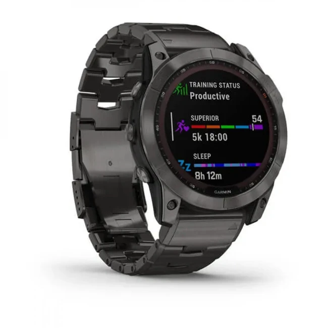Garmin Fenix 7X Sapph Sol темносерый DLC 010-02541-27