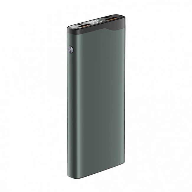 Внешний аккумулятор (Power Bank) OLMIO QL-10 QL-10-GRAY 10000 мАч, Серый
