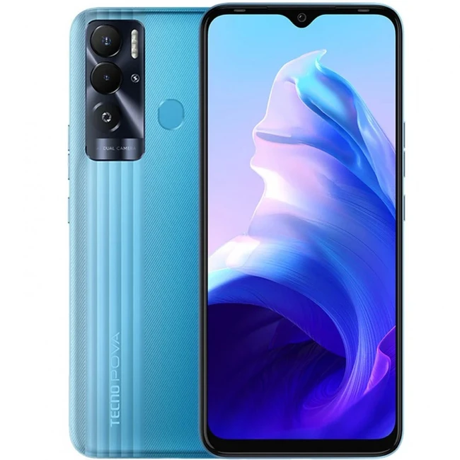 Смартфон TECNO POVA NEO Dual SIM Geek Blue 4895180774010 (64 Гб, 4 Гб)