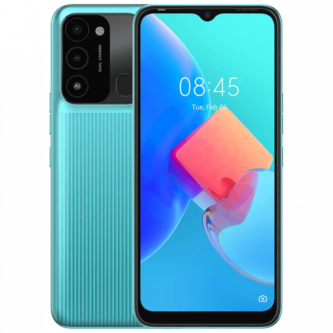 Смартфон TECNO Spark Go 2022 Dual SIM Turquoise Cyan 4895180774041 (32 Гб, 2 Гб)