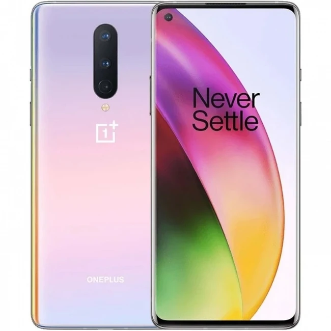 Смартфон OnePlus 8 Dual SIM Interstellar Glow 5011101484 (128 Гб, 8 Гб)