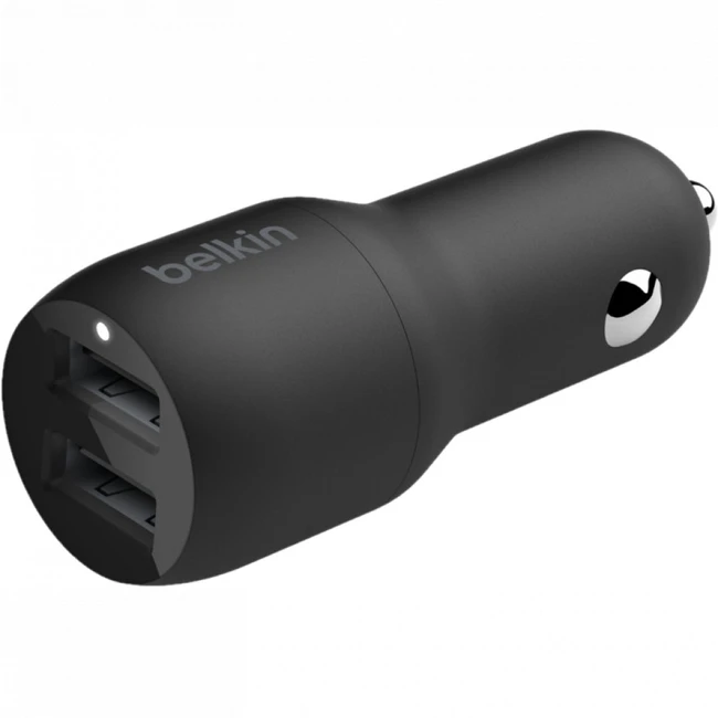 Belkin Car Charger 24W CCB001BTBK (24)