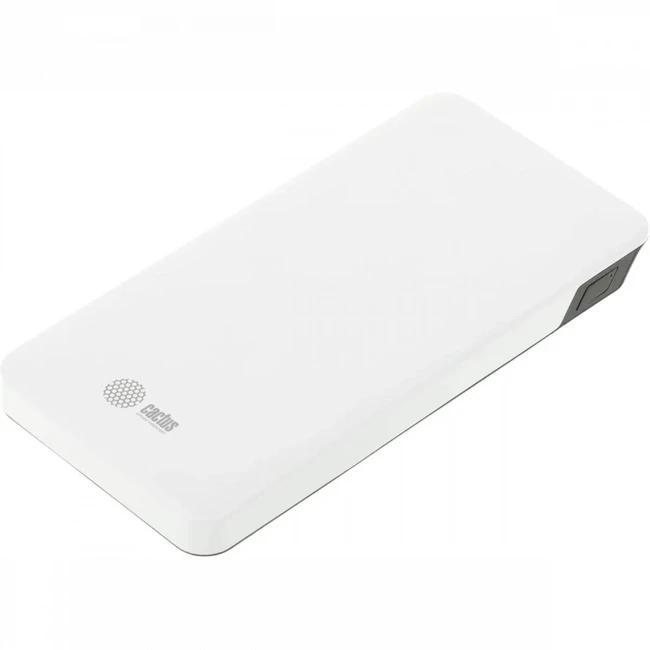 Аксессуары для смартфона Cactus Мобильный аккумулятор CS-PBFSKT-10000 белый